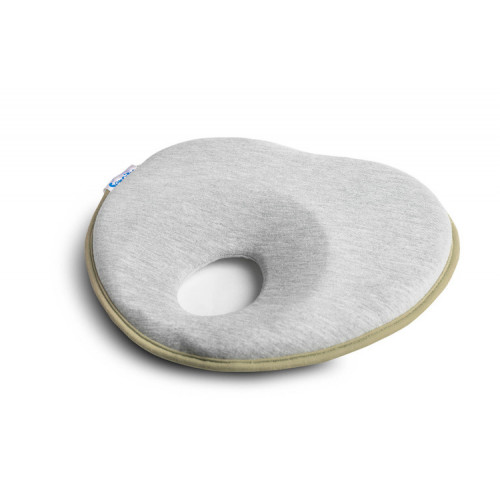 Ergonomický, tvarujúci vankúšik pre bábätko - šedá, béžová
