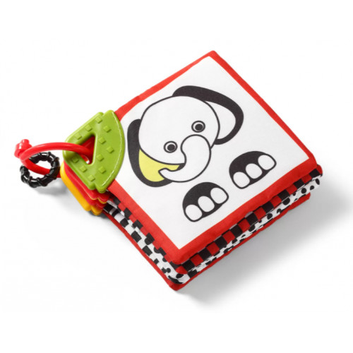 BabyOno Zábavná kontrastná edukatívna knižka Dream Team C - More Collection