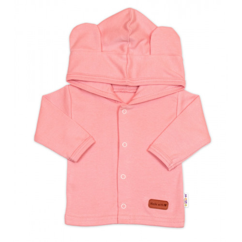 Bavlnená súprava pre bábätko do pôrodnice 5D, Made with love, růžová, veľ. 56