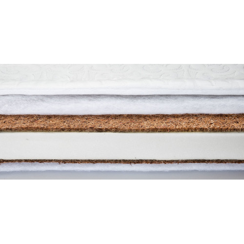 Matrac do detskej postieľky 120x60cm Classic, kokos/pena/kokos