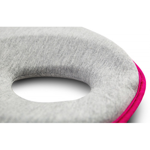 Ergonomický, tvarujúci vankúšik pre bábätko - šedý, ružový