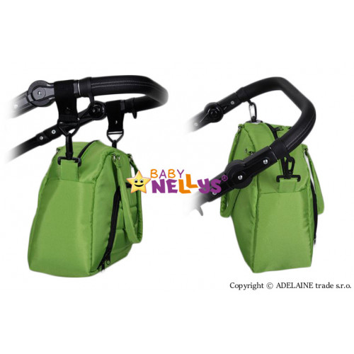 Taška na kočík Baby Nellys ® ADELA LUX - amarantová