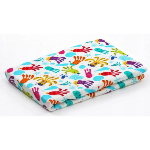 Bambusová plienka Baby Nellys ® - neutrálny vzor, 75 x75 cm