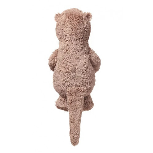 BabyOno Plyšová hračka s hrkálkou Otter Maggie Vydra, béžovo-hnedá