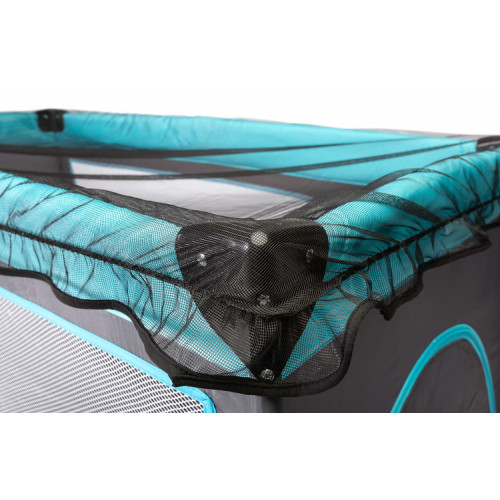 Moskytiéra na cestovnú postieľku, univerzálna, cierna