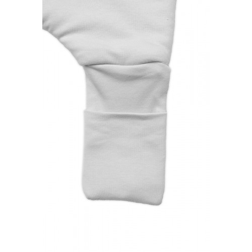 Teplý spací vak so zahrnovacími nohavičkami, Soft Hand Made, šedý, veľ. M