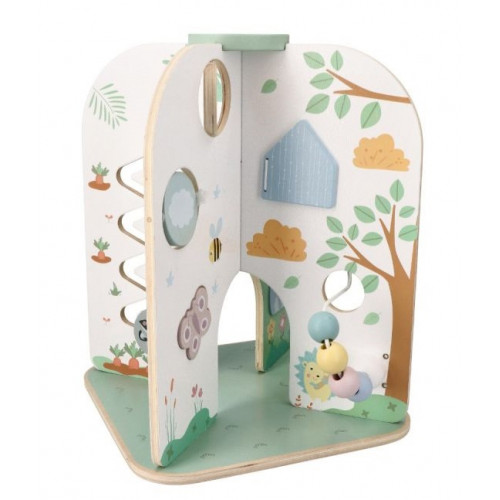 Adam Toys Drevené centrum dobrodružných aktivít v lese - mätové