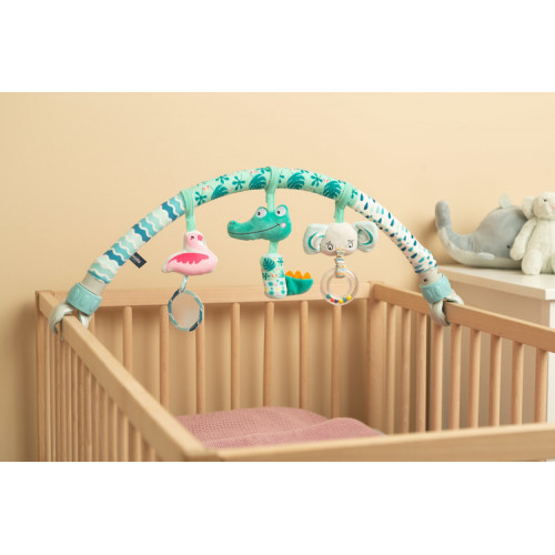 Plyšový oblúk s hračkami - Jungle