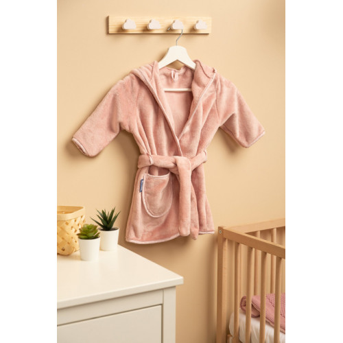 Detský župan, župan Medvedík - ružový