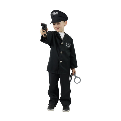 Detský kostým policajt s čiapkou - slovenská potlač (S) e-obal