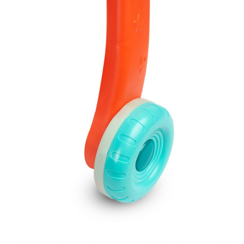 Detské interaktívne chodítko, stolček so zvukmi, modré