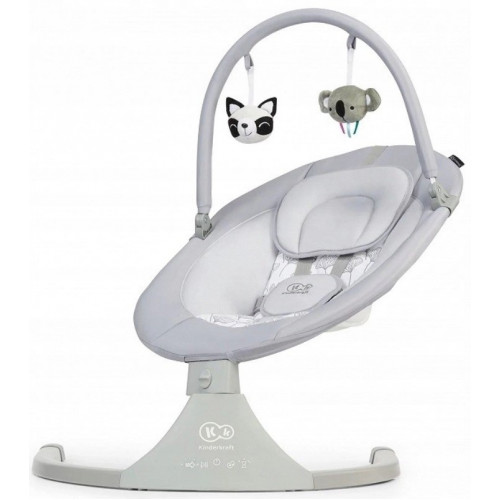 Kinderkraft Multifunkčné hojdacie lehátko Luli, šedé