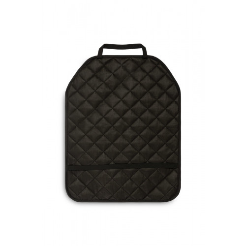 Prešívaná ochrana operadla - čierna