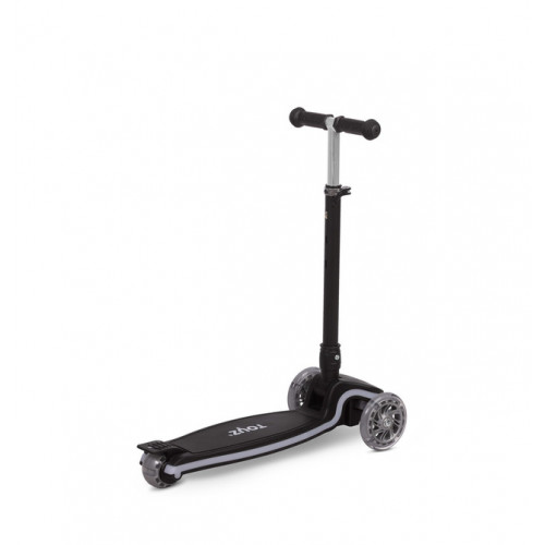 Kolobežka pre deti, 3 kolesová carbon - čierná