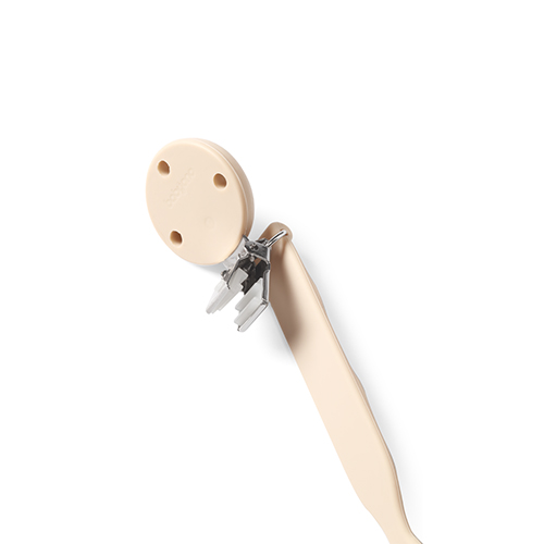 Silikónová šnúrka na cumlík - modrá