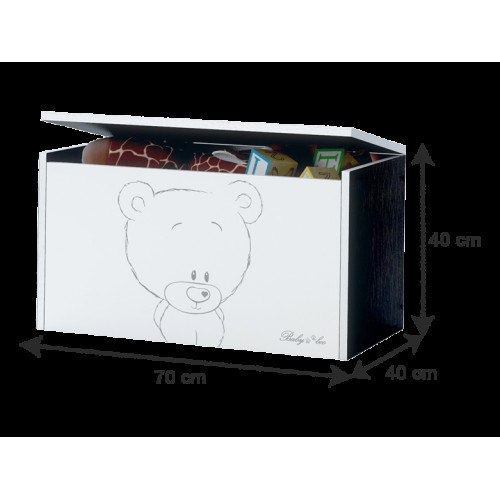 Box na hračky s motívom Macko