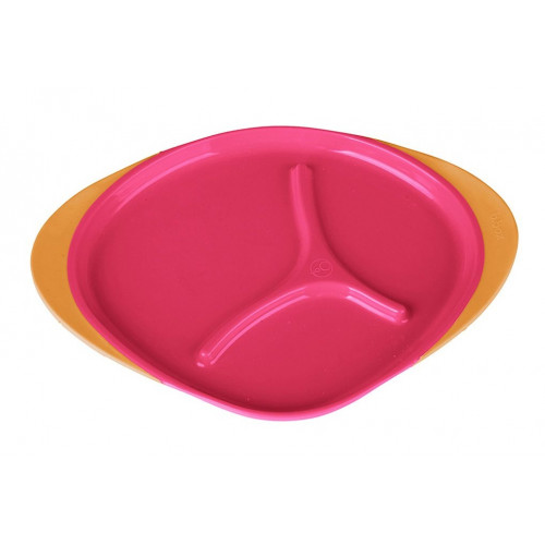 Detská jedálenská súprava Lux B.Box, červená/oranžová