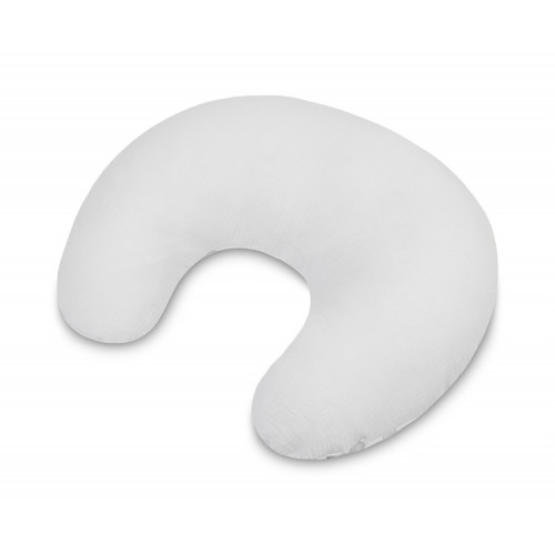 Dojčiace vankúš, podkova, mušelín, bavlna, Medvedík, šedý