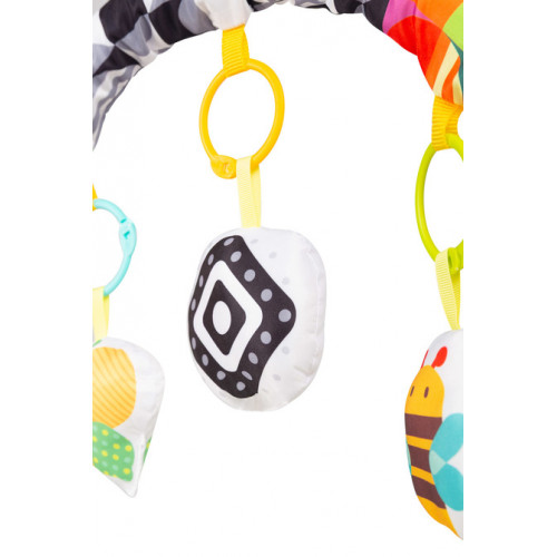 Edukačná hrazdička na kočík - farebná