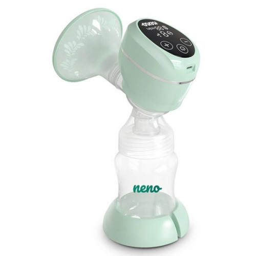 Neno Uno Dvojfázová bezdrôtová odsávačka materského mlieka, mätová/zelená