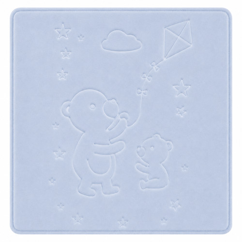 Luxusná deka Easy Care Baby Nellys 80×110 cm pre bábätko - modrá