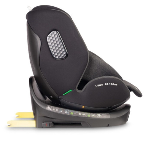 Autosedačka Lumi i-Size 40-150 cm, Isofix, 360 °, rastová, od 0m + do 12 Rokov - tm. šedá