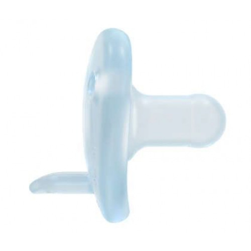 Silikónový cumlík Soothie, modrá, 0-6 m