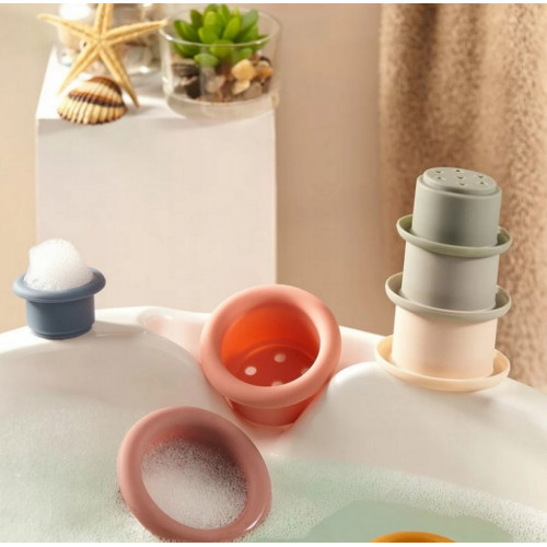 BabyOno Silikónové hrnčeky do vody - CUP INTO