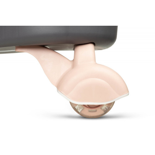 Gravitačné jazdítko, odrážadlo, Fiesta - béžové, purple