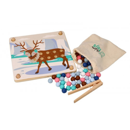 Logická hra Hádanka s loptičkami, Antarktída