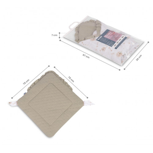 Zavinovačka pre bábätko, mušelín, bavlna, Baletka, pudrovo ružová