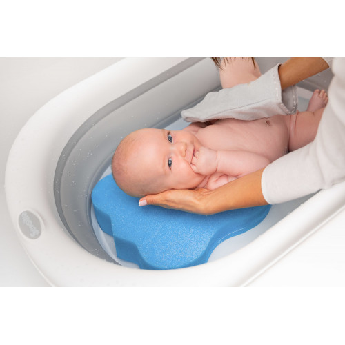 Matračka - huba na kúpanie bábätiek Maxi - zelená