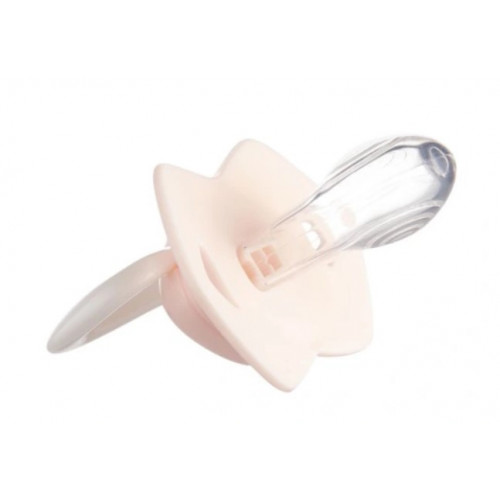 Canpol Babies Sada 2 ks symetrických silikónových cumlíkov, 0-6m +, Little princess, ružov