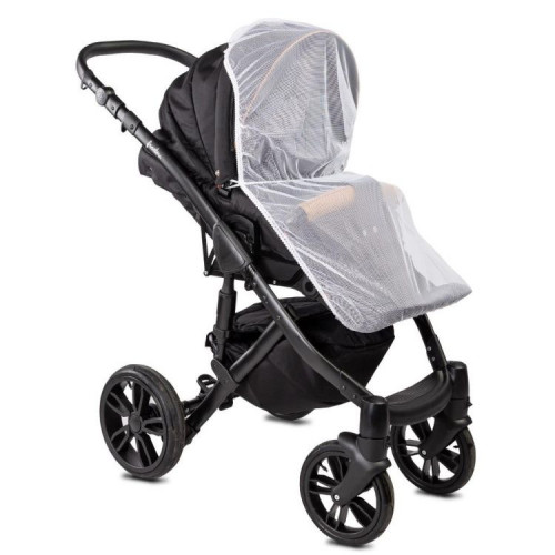 Moskytiéra na kočík, univerzálna, biela