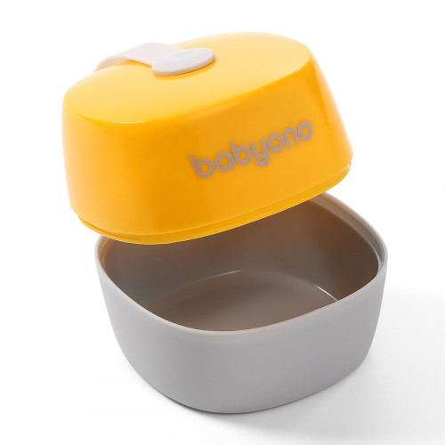BabyOno Puzdro na cumlík Natural Nursing - žlté