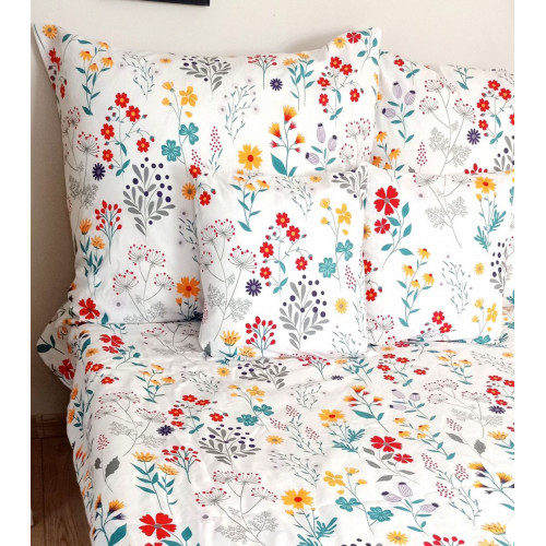 Detské obliečky, bavlna 2D 140x200/70x80 - Kúzelná lúka