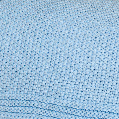 Luxusná deka, dečka BASIC, 80x90cm - modrá