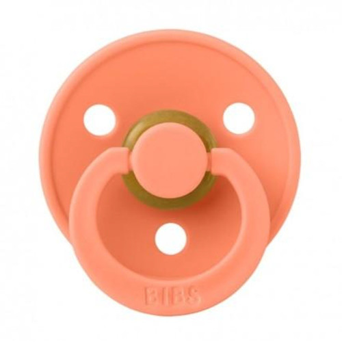 Kaučukový cumlík, BIBSKaučukový cumlík BIBS, 0-6 m, korálová