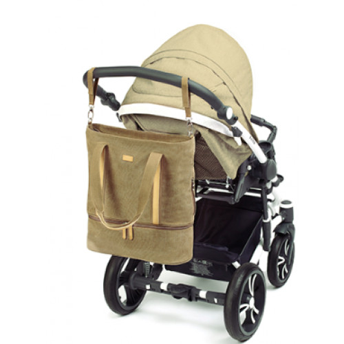 BabyOno Taška ku kočíku Supreme - khaki