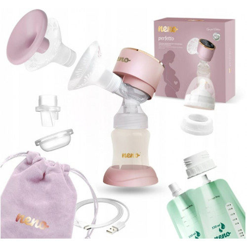 Neno Perfetto Trojfázová bezdrôtová vodeodolná odsávačka materského mlieka