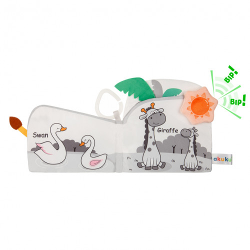 Senzorická knižka pre bábätká Zoo