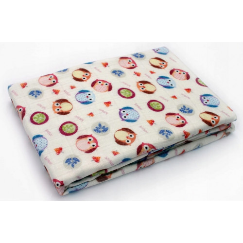 Bambusová plienka Baby Nellys ® - neutrálny vzor, 75 x75 cm