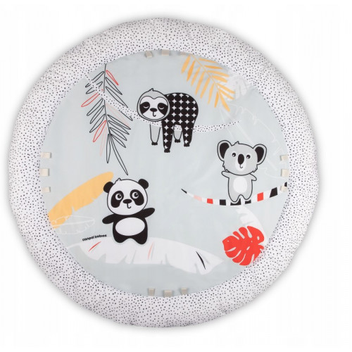 Vzdelávacia hracia deka Canpol Babies so zrkadielkom, Babies BOO Panda