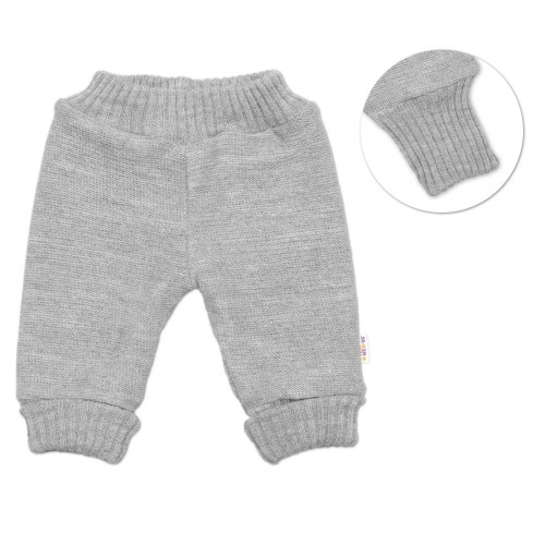 Rastúce obojstranné nohavice Hand Made, modrá-sivá, veľ. 80/86