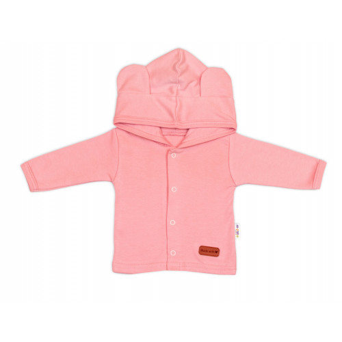 Bavlnená súprava pre bábätko do pôrodnice 5D, Made with love, růžová, veľ. 56