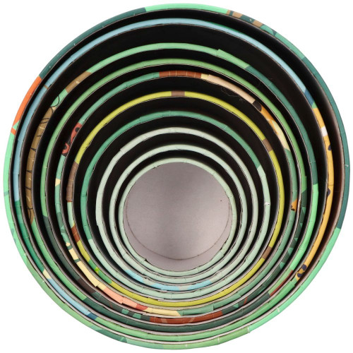 Kubus pyramída skladačka 10 ks, Adam Toys, Safari