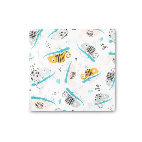 Detský sedák na stoličke 32x32x8cm - chameleón