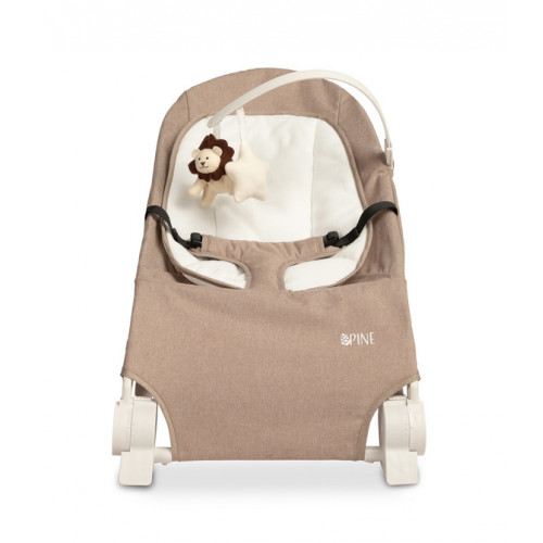 Dojčenské lehátko, ergonomické Pine - béžové