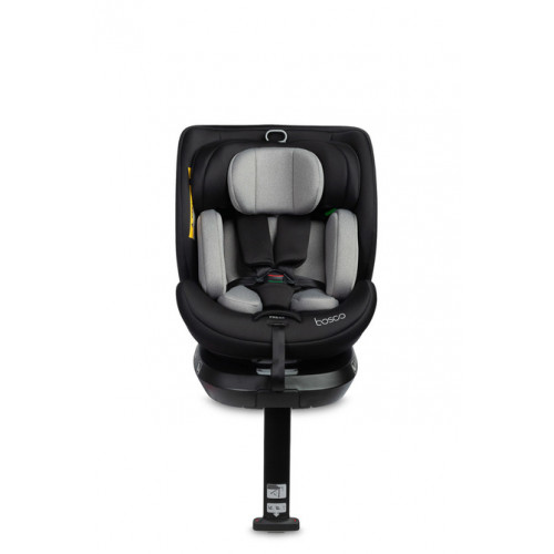 Autosedačka s isofixom BOSCO I-Size, 40-150cm, čierna