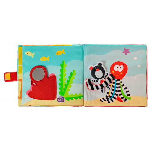 Hencz Toys Mäkká senzorická knižka Let balónom